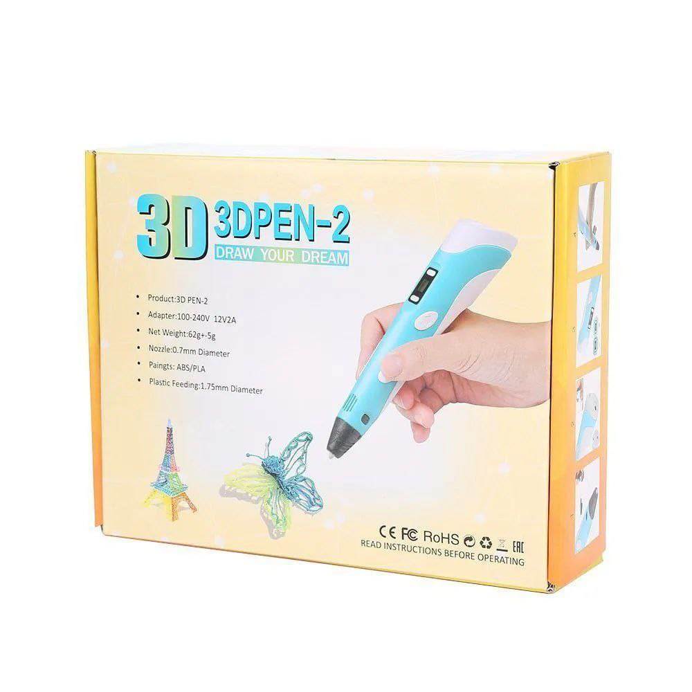 3D Printing Pen with LCD Screen