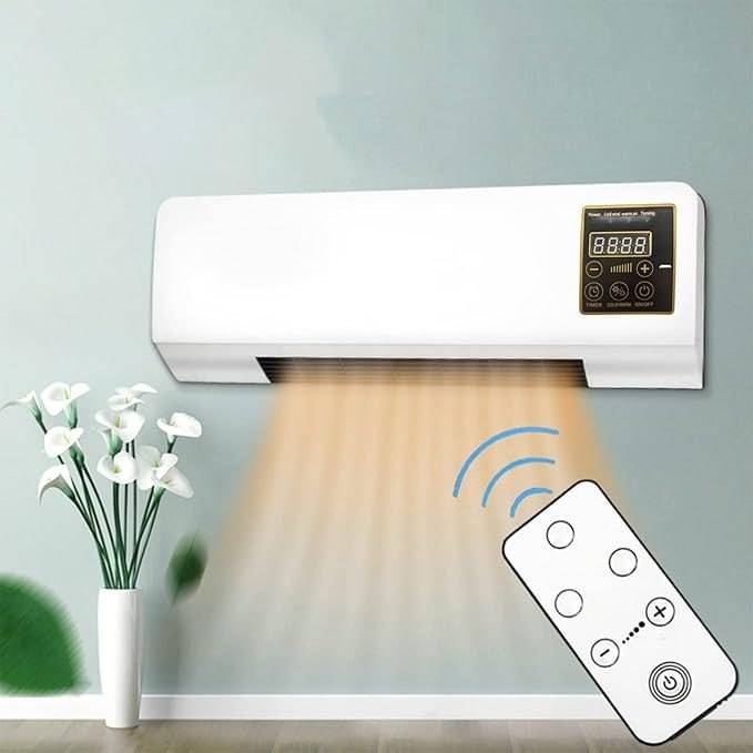 Mini Wall-Mounted Air Conditioner Fan with Heating and Cooling Mode
