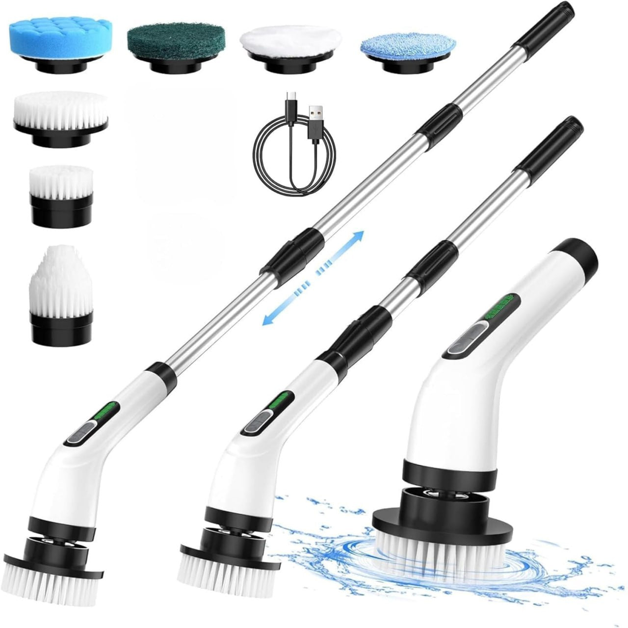 9 in 1 Electric Scrubber Brush