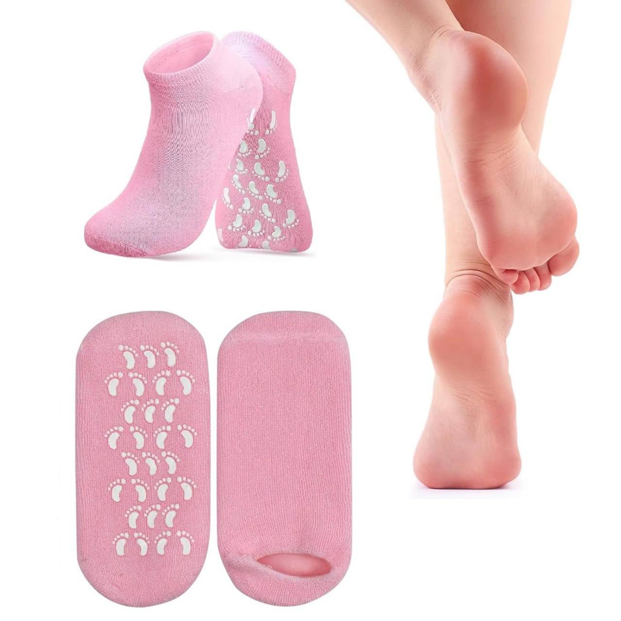 Winter Spa Gel Socks Pair