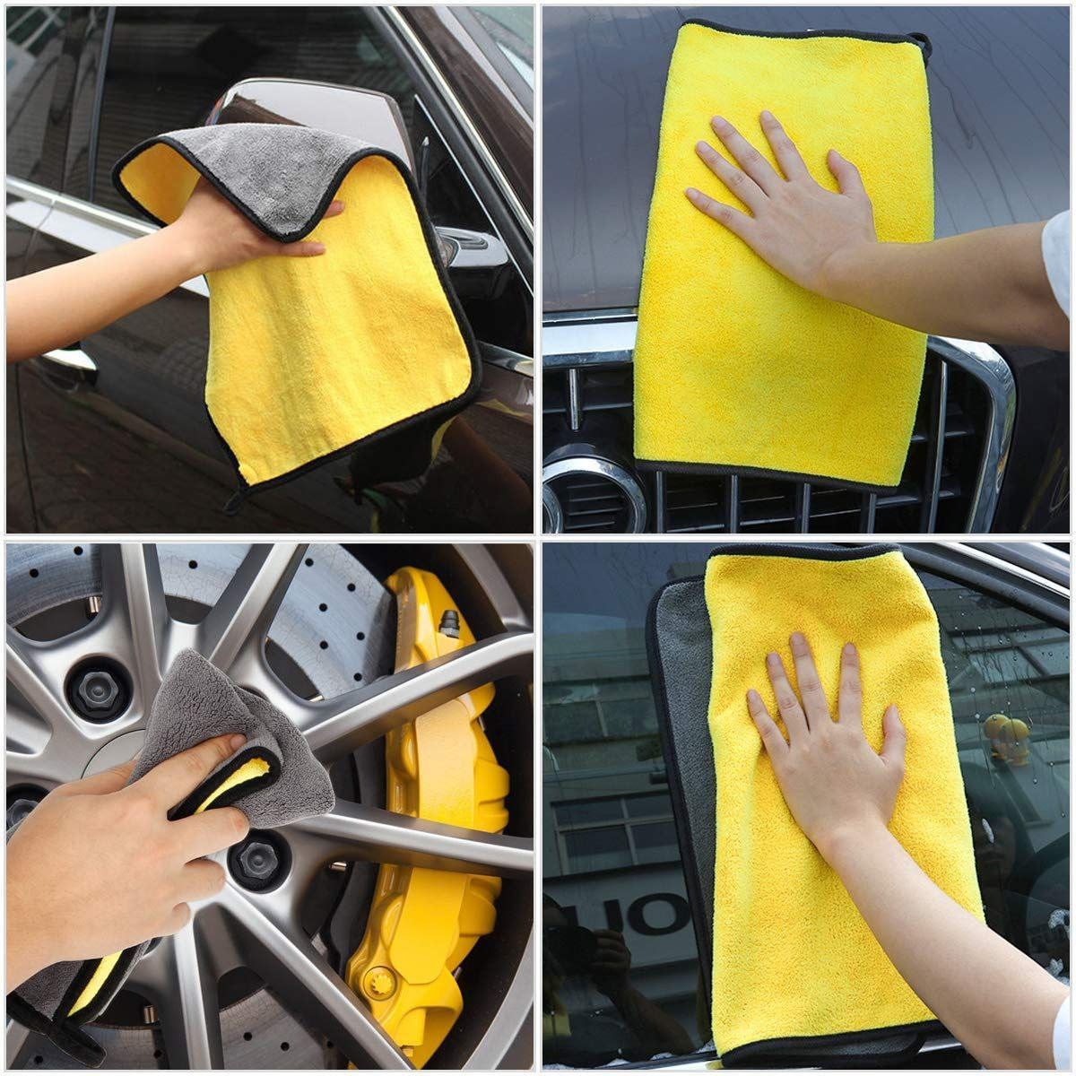 800 GSM Microfiber Towel for Car Cleaning and Detailing -40cm x 40cm