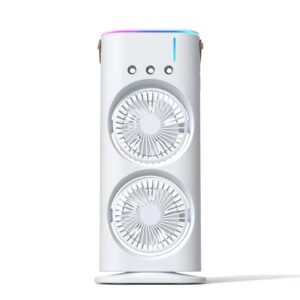 2 fan Mini cooler with remote